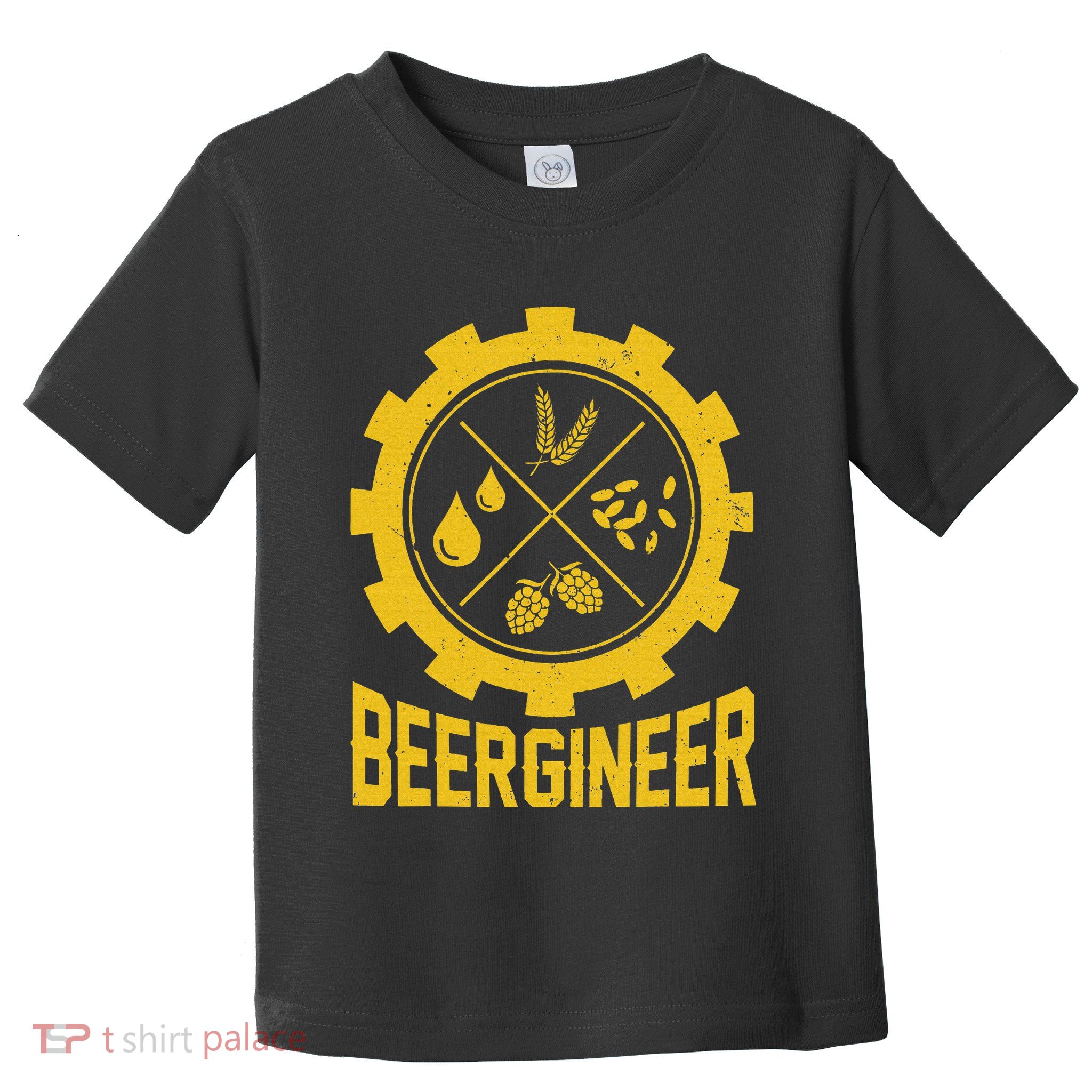 Beergineer Homebrew Home Brewing Craft Beer Brewer Toddler T-Shirt