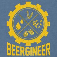 Beergineer Homebrew Home Brewing Craft Beer Brewer Garment-Dyed Sweatshirt