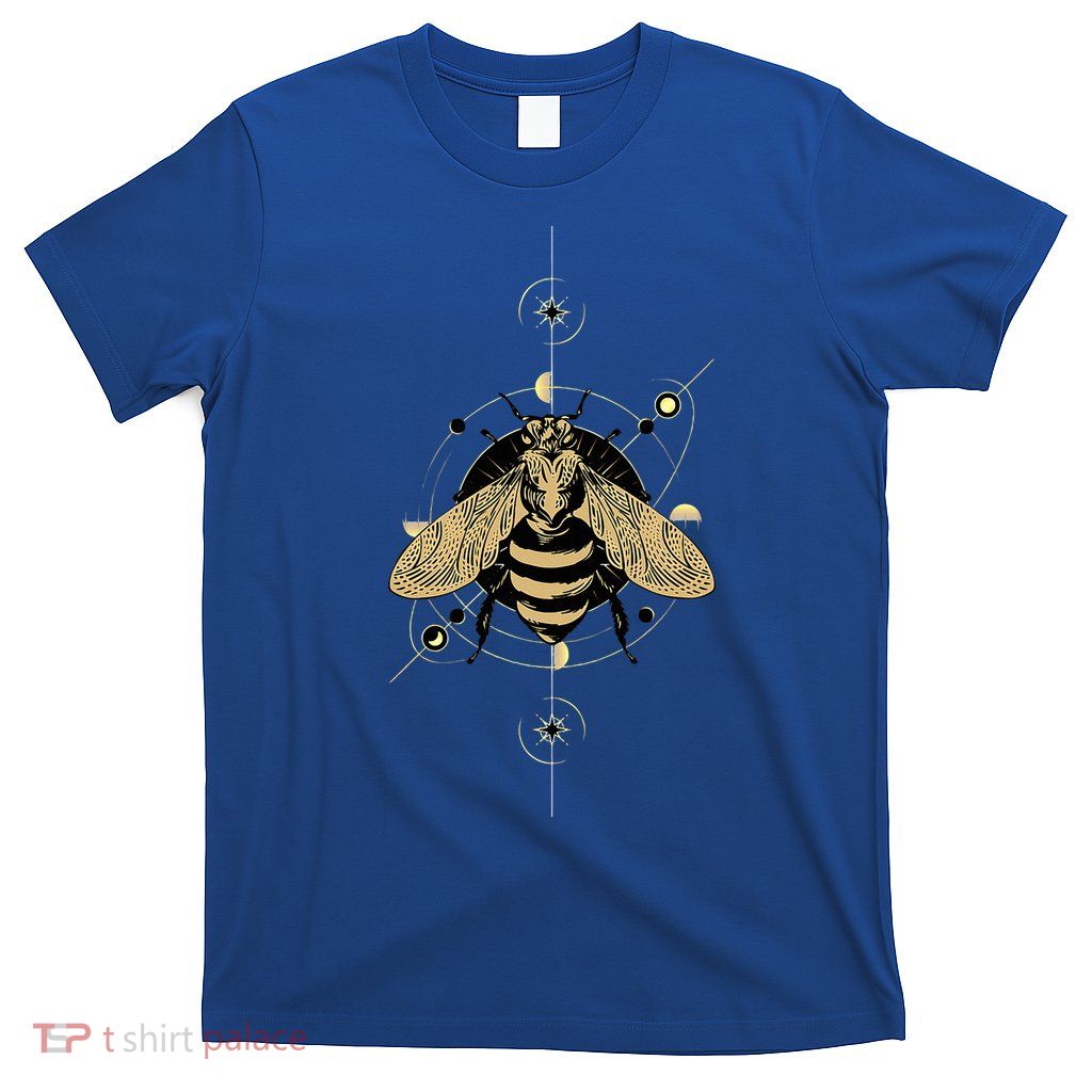 Beekeeper Honeycomb Honey Bee Compass Beekeeping T-Shirt