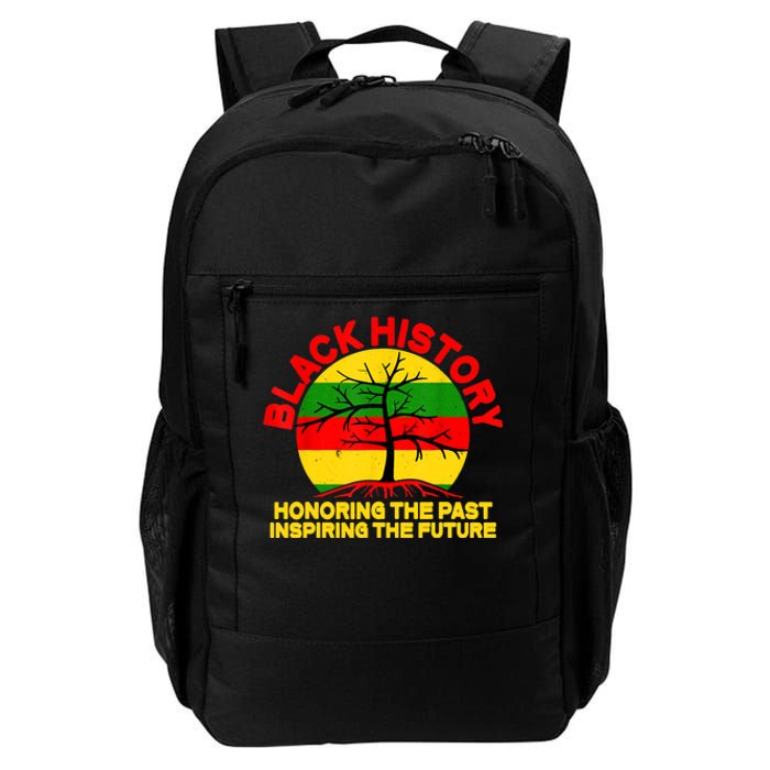 Black History Honoring The Past Inspiring The Future Daily Commute Backpack