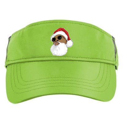 Black Hip Hop Santa Claus Novelty African American Santa Great Gift Adult Drive Performance Visor