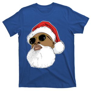 Black Hip Hop Santa Claus Novelty African American Santa Great Gift T-Shirt