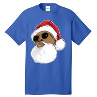 Black Hip Hop Santa Claus Novelty African American Santa Great Gift Tall T-Shirt