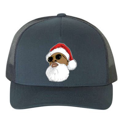 Black Hip Hop Santa Claus Novelty African American Santa Great Gift Yupoong Adult 5-Panel Trucker Hat