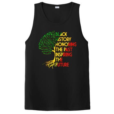 Black History Honoring The Past Inspiring The Future Tree PosiCharge Competitor Tank