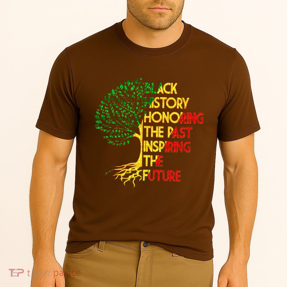 Black History Honoring The Past Inspiring The Future Tree Performance Shirt