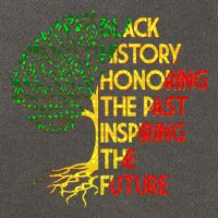 Black History Honoring The Past Inspiring The Future Tree Cotton Canvas Backpack