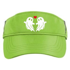 Boo Heart Halloween Couple Costume Girlfriend Boyfriend Adult Drive Performance Visor