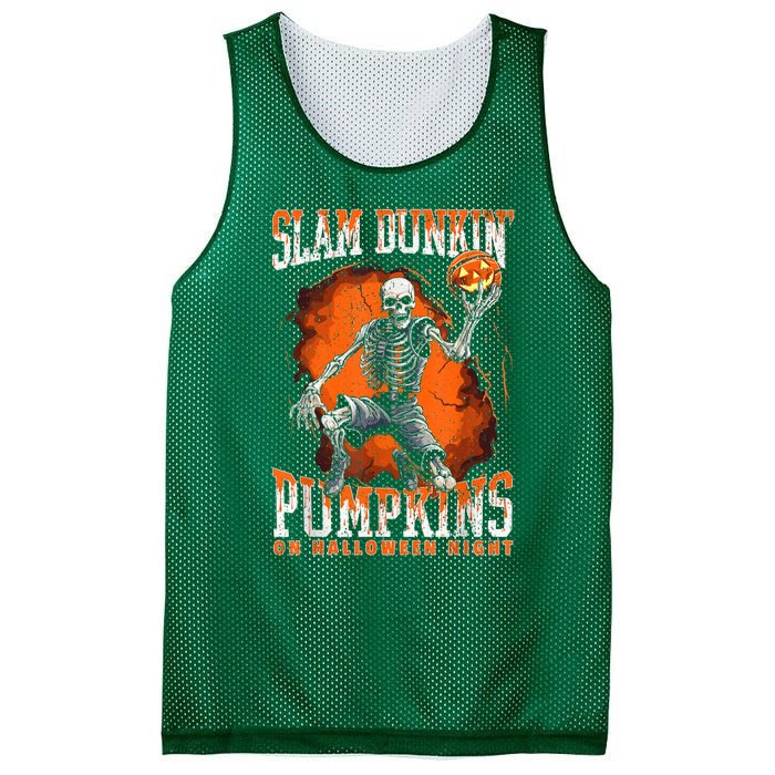 Basketballer Halloween Hoopster Halloween Basketball Player Mesh Reversible Basketball Jersey Tank