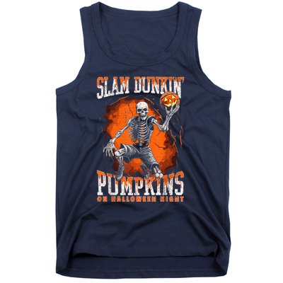 Basketballer Halloween Hoopster Halloween Basketball Player Tank Top