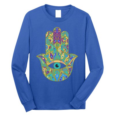 Beautiful Hamsa Hand Gift Long Sleeve Shirt