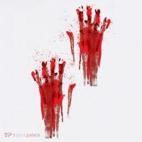Bloody Hand Halloween Sweatshirt