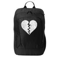 BROKEN HEART HEARTBREAK HEARTBROKEN BREAK City Backpack