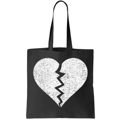 BROKEN HEART HEARTBREAK HEARTBROKEN BREAK Tote Bag