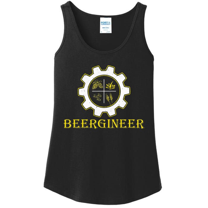 Beergineer Homebrew Home Brewing Craft Beer Brewmasters Gift Ladies Essential Tank