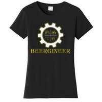 Beergineer Homebrew Home Brewing Craft Beer Brewmasters Gift Women's T-Shirt