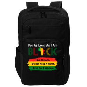 Black History Historic Month Impact Tech Backpack