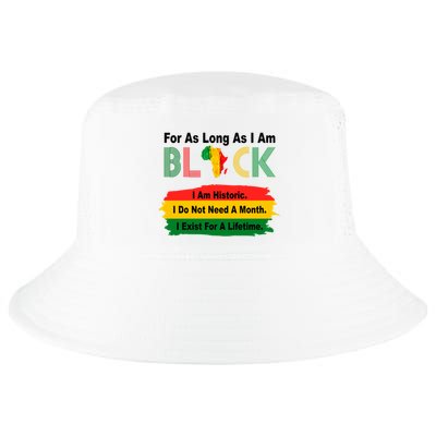 Black History Historic Month Cool Comfort Performance Bucket Hat
