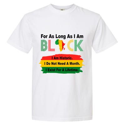 Black History Historic Month Garment-Dyed Heavyweight T-Shirt