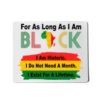 Black History Historic Month Mousepad