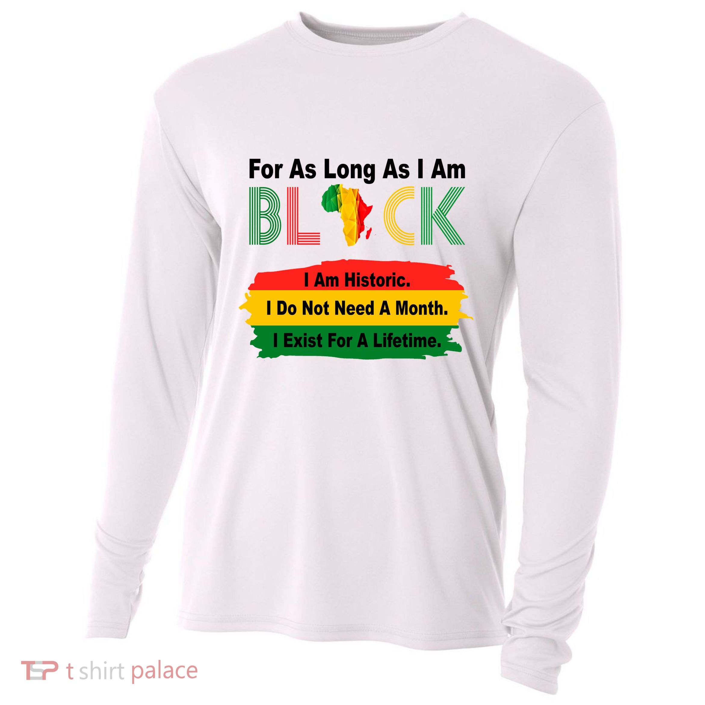 Black History Historic Month Cooling Performance Long Sleeve Crew