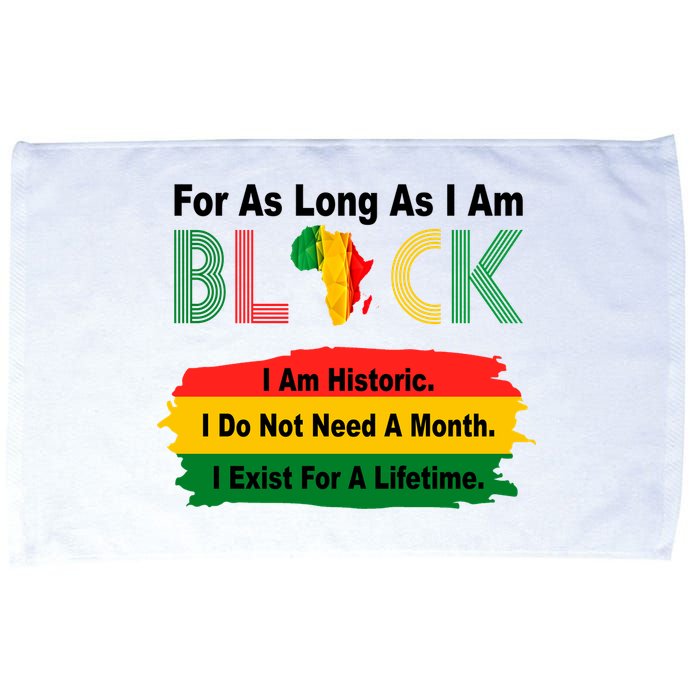 Black History Historic Month Microfiber Hand Towel