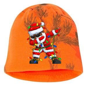 Black Hip Hop Afro American Dabbing Santa Xmas Tree Lights Gift Kati - Camo Knit Beanie