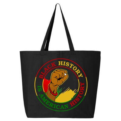 Black History Is American History Fist 25L Jumbo Tote