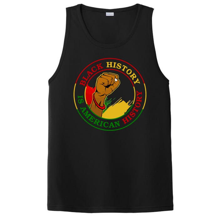 Black History Is American History Fist PosiCharge Competitor Tank