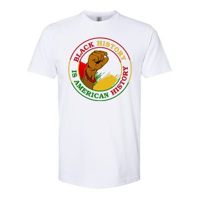 Black History Is American History Fist Softstyle® CVC T-Shirt