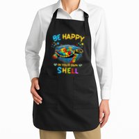 Be Happy In Your Own Shell Autism Awareness Turtle Apron