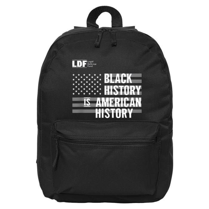 Black History Is American History Ldf 16 in Basic Backpack