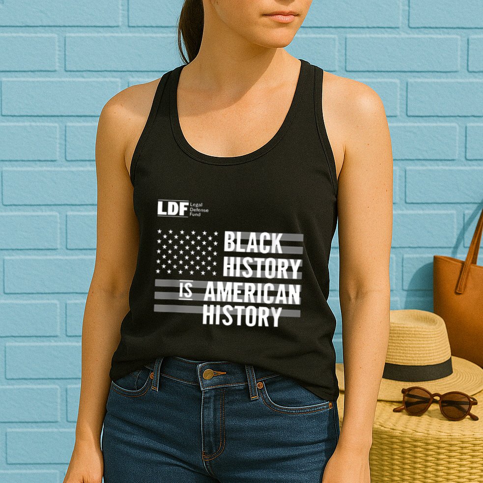 Black History Is American History Ldf Womens Tank Top