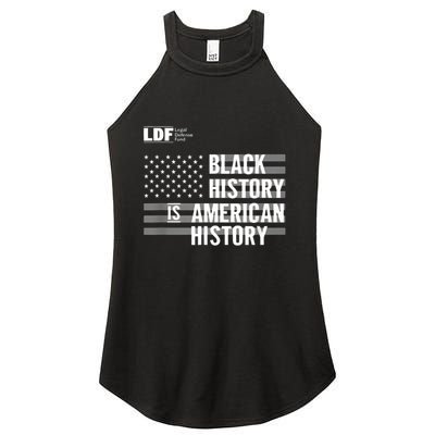 Black History Is American History Ldf Women's Perfect Tri Rocker Tank