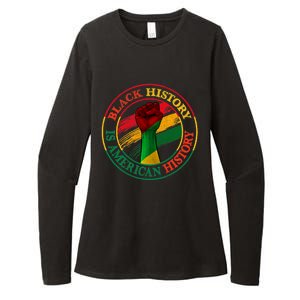 Black History Is American History African American Gifts Womens CVC Long Sleeve Shirt