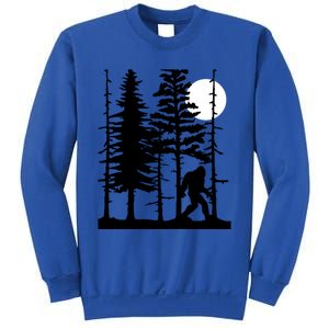 Bigfoot Hiding In Forest For Sasquatch Believers Gift Sweatshirt