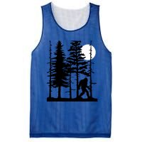 Bigfoot Hiding In Forest For Sasquatch Believers Gift Mesh Reversible Basketball Jersey Tank