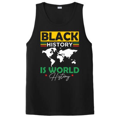 Black History Is World History PosiCharge Competitor Tank