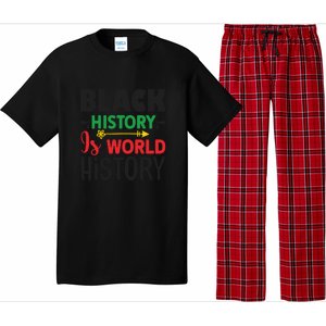 Black History Is World History For Black History Month Gift African Pride Pajama Set