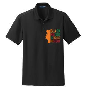 Black History Is American History African American Gifts Dry Zone Grid Polo