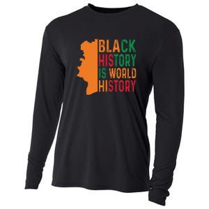 Black History Is American History African American Gifts Cooling Performance Long Sleeve Crew