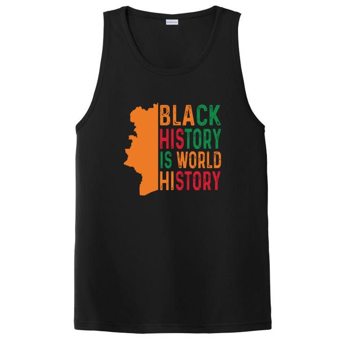 Black History Is American History African American Gifts PosiCharge Competitor Tank