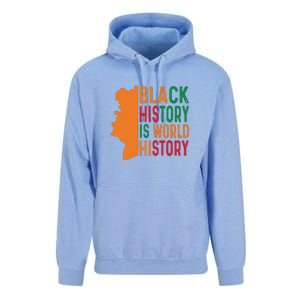 Black History Is American History African American Gifts Unisex Surf Hoodie