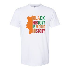 Black History Is American History African American Gifts Softstyle CVC T-Shirt