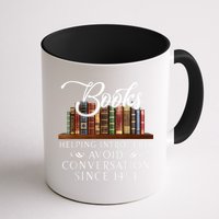Books Helping Introverts Avoid Conversation Since 1454 Mug