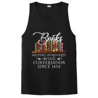 Books Helping Introverts Avoid Conversation Since 1454 PosiCharge Competitor Tank