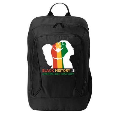 Black History Is American History Pride Fist City Backpack