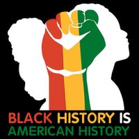 Black History Is American History Pride Fist Impact Tech Backpack