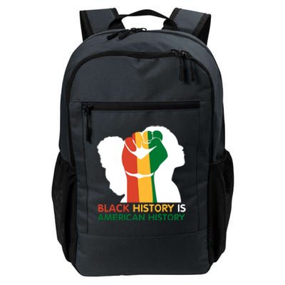 Black History Is American History Pride Fist Daily Commute Backpack