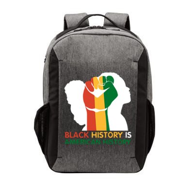 Black History Is American History Pride Fist Vector Backpack